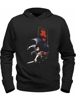 Alfa Tshirt Attack On Tıtan Çocuk Siyah Sweatshirt