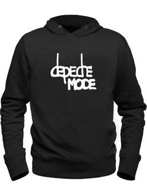 Alfa Tshirt Depeche Mode Baskılı Çocuk Siyah Sweatshirt
