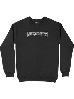 Cix Megadeth Siyah Sweatshirt