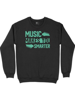 Cix Music Mode On Siyah Sweatshirt