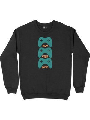 Cix Own Your Game Siyah Sweatshirt