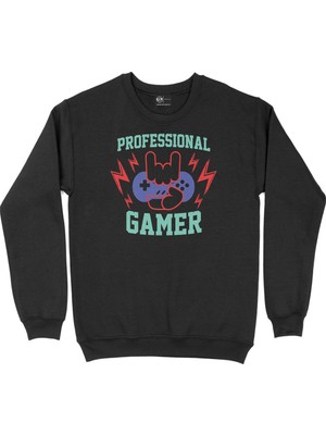 Cix Professional Gamer Siyah Sweatshirt