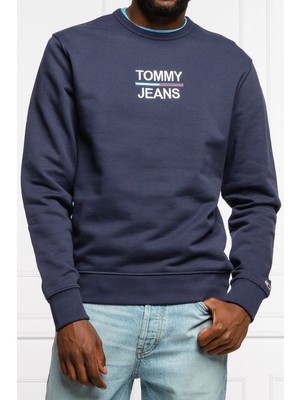 Tommy Hilfiger Erkek Twilight Navy Sweatshirt