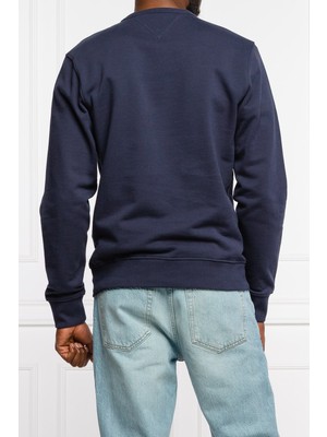 Tommy Hilfiger Erkek Twilight Navy Sweatshirt