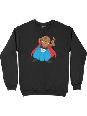 Cix Babidi Dragon Ball Siyah Sweatshirt