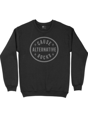 Cix Alternative Rocks Siyah Sweatshirt
