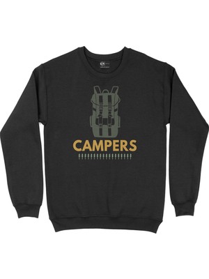 Cix Camp Day And Night Siyah Sweatshirt