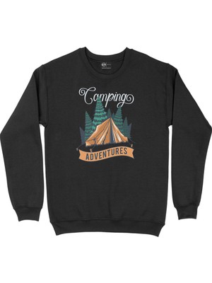 Cix Campers Siyah Sweatshirt