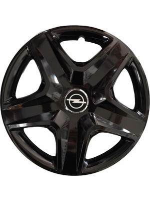 Hmnl  Opel Senator 16'' Inç Piano Black 4'lü Set Jant Kapağı Çelik Jant Görünümlü