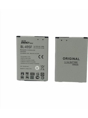 Toredo Store Elite Energy Lg  G4 Beat G4S BL-49SF Batarya Pil