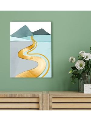 Bk Gift Otel Odası Konseptli Kanvas Tablo 30X50CM-37