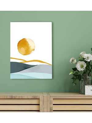 Bk Gift Otel Odası Konseptli Kanvas Tablo 30X50CM-34