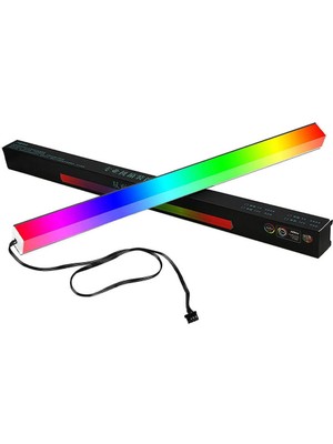 Cool Moon Coolmoon AR30 Masaüstü Pc LED Strip 12V 4 Pin Rgb Manyetik Işık Çubuk