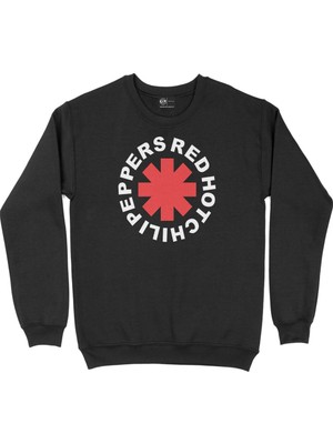 Cix Red Hot Chili Peppers Siyah Sweatshirt