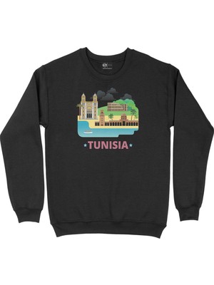Cix Tunus Siyah Sweatshirt