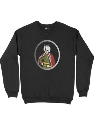 Cix Yavuz Sultan Selim Siyah Sweatshirt