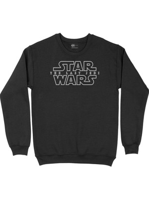 Cix Star Wars The Last Jedi Siyah Sweatshirt