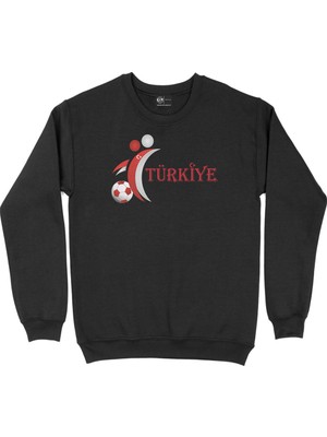 Cix Türkiye Euro 2020 Siyah Sweatshirt