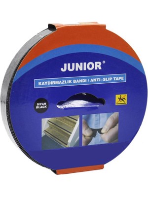 Junıor Merdiven Kaydırmaz Bant Siyah  25 mm x 10 M