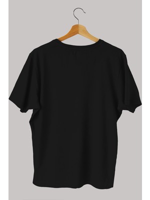 Glorified Evren Tasarım Baskılı Oversize T-Shirt ( Tişört ) Cotton