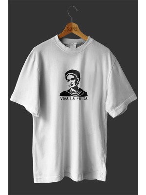 Glorified Vı Vala Frida Tasarım Baskılı Oversize T-Shirt ( Tişört )