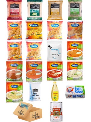 Blueden Yardım Hediye Kumanya Paketi 21 Parça 128 Nolu Paket