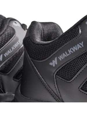 Walkway Maksim Siyah Erkek Hafif Koşu Ayakkabısı