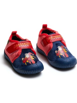 Gezer Braveman Baskılı Cırtlı Kışlık Erkek Çocuk Panduf