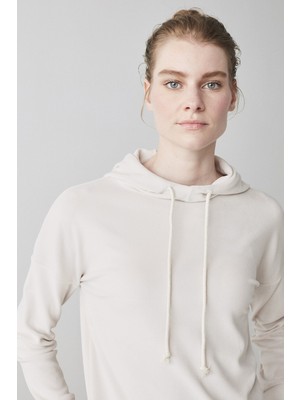 Penti Krem Rengi Soft Velvet Sweatshirt