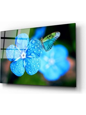 Aras Glass Art Çiçek Cam Tablo