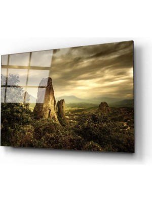 Aras Glass Art Manzara 4 Cam Tablo