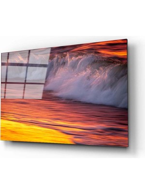 Aras Glass Art Deniz Cam Tablo