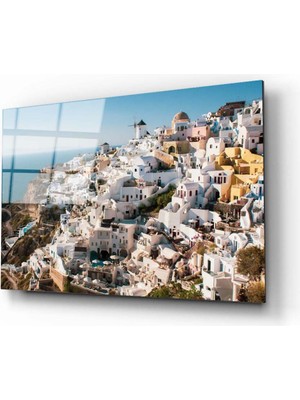 Aras Glass Art Şehir 2 Cam Tablo