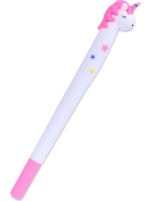Unıcorn Jel Tükenmez Kalem Beyaz Gövdeli 0.5 mm