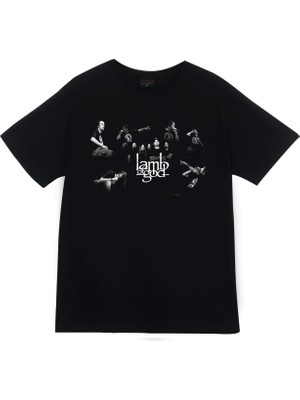 stonedfame Lamb Of God Baskılı T-Shirt