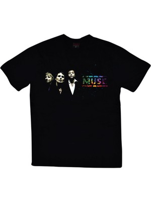 stonedfame Muse Baskılı T-Shirt