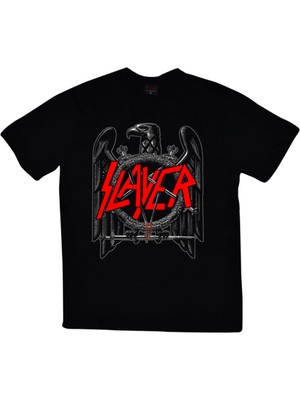 stonedfame Slayer Baskılı T-Shirt