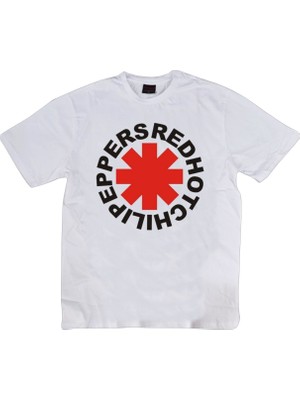 stonedfame Red Hot Chili Peppers Baskılı T-Shirt