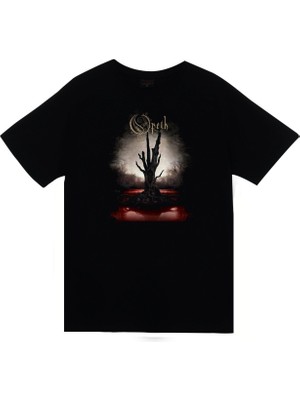stonedfame Opeth Baskılı T-Shirt