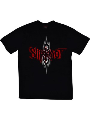 stonedfame Slipknot Baskılı T-Shirt