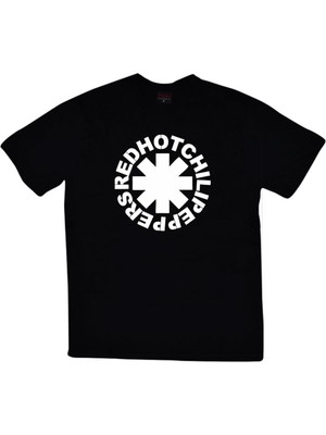 stonedfame Red Hot Chili Peppers Baskılı T-Shirt