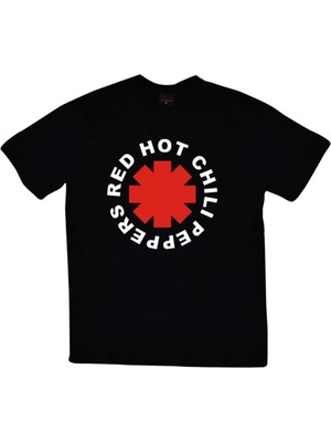 stonedfame Red Hot Chili Peppers Baskılı T-Shirt