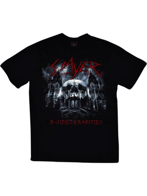 stonedfame Slayer Baskılı T-Shirt