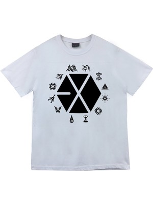 stonedfame Exo Baskılı T-Shirt