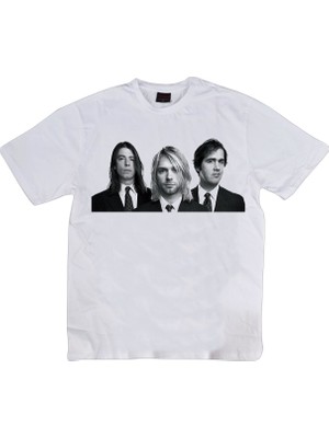stonedfame Nirvana Baskılı T-Shirt