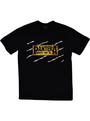 stonedfame Pantera Baskılı T-Shirt