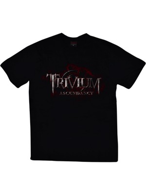 stonedfame Trivium Baskılı T-Shirt