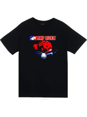 stonedfame Limp Bizkit Baskılı T-Shirt