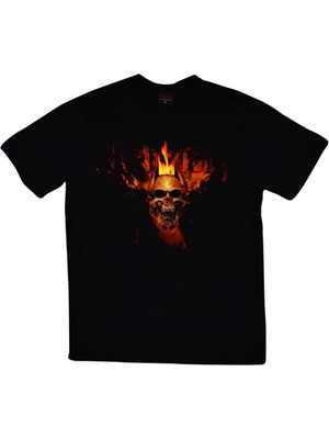 stonedfame Trivium Baskılı T-Shirt