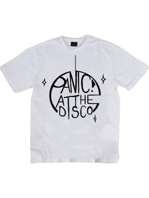stonedfame Panic At The Disco Baskılı T-Shirt
